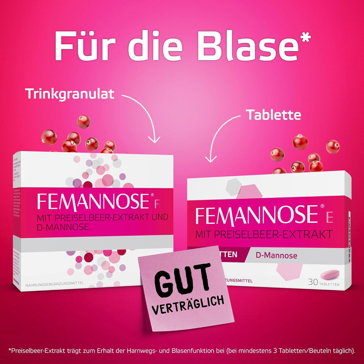 FEMANNOSE Dietary Supplements 2.000 mg