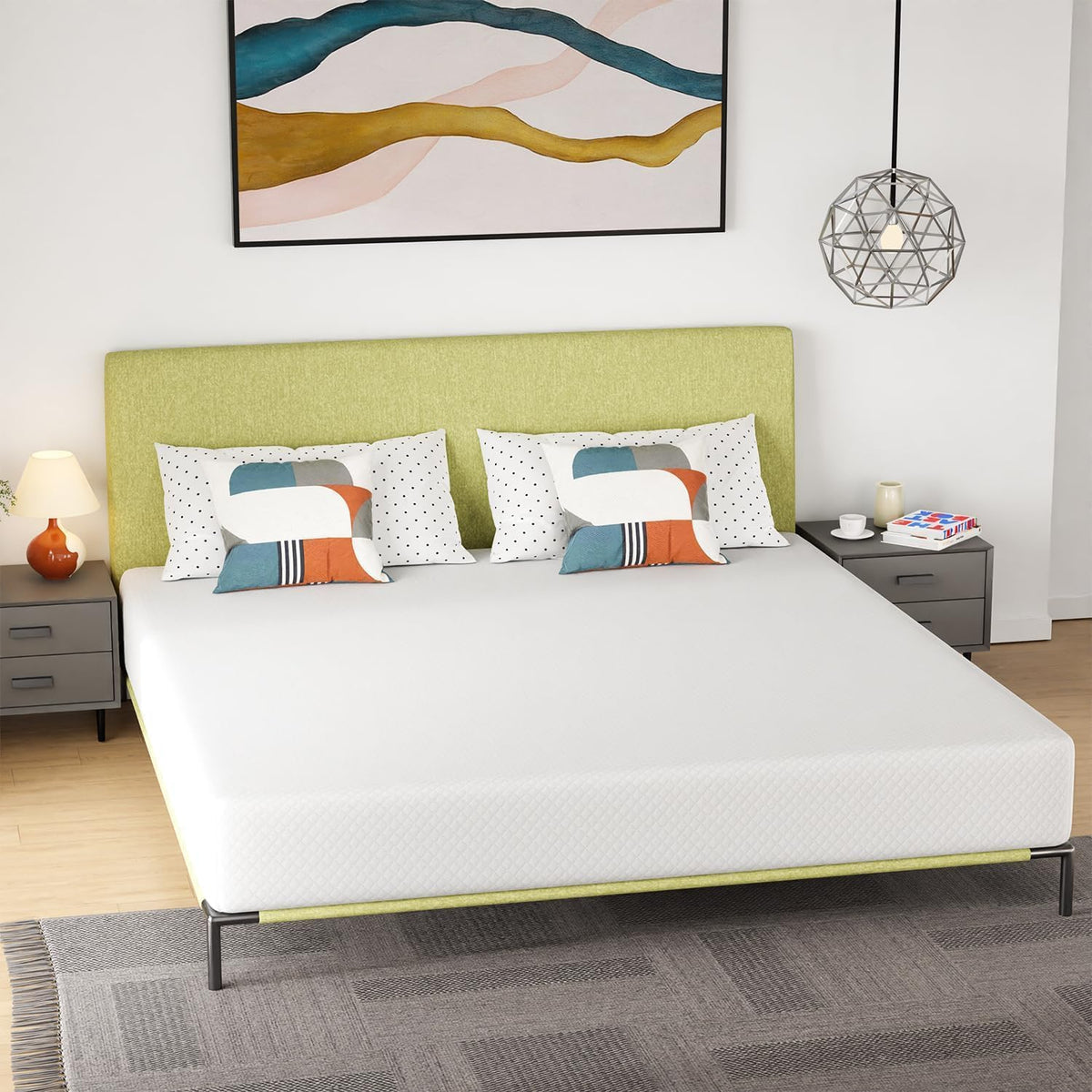 Gwydre Memory Foam King Mattresses and Bedding
