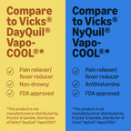 Amazon Basics Vapor Ice Daytime and Nighttime Severe Cold and Flu, Coated Caplets, Combo Pack, 24 Count (Previously Amazon Basic Care)