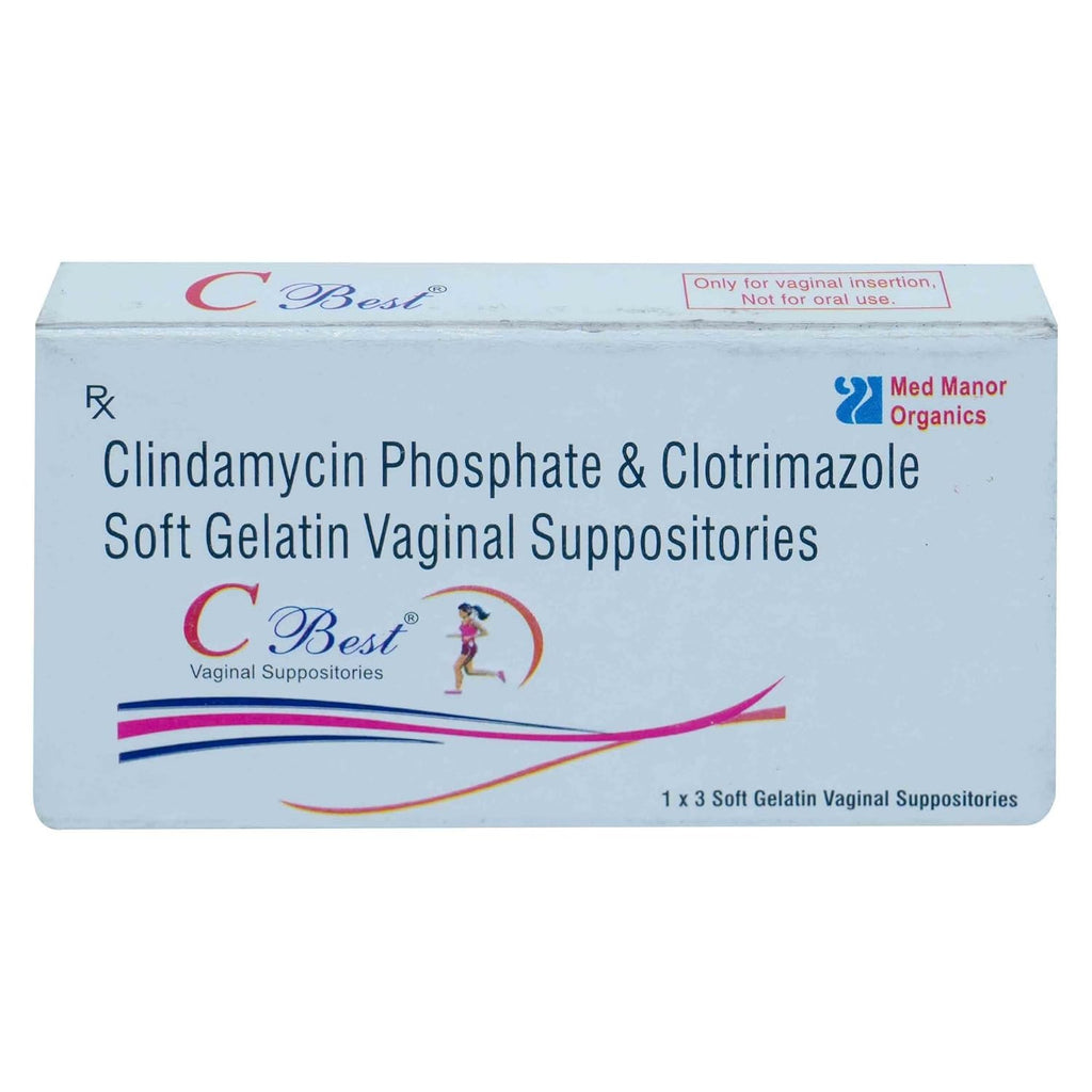 C Best - Strip of 3 Vaginal Suppositories
