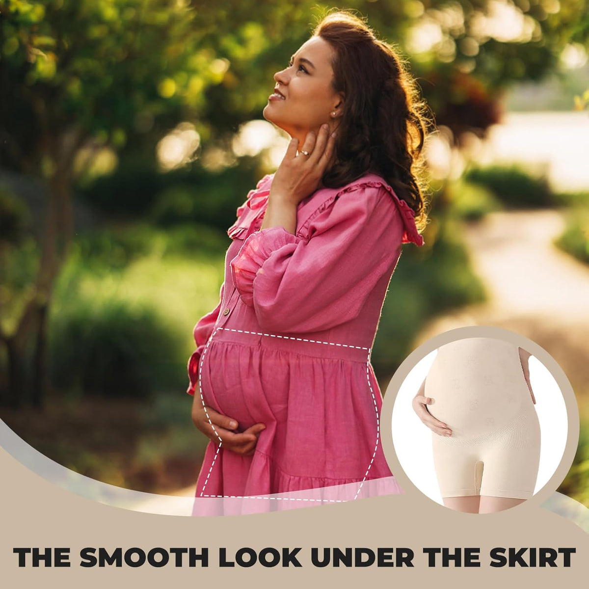 Pregnant Panties High Waist Anti-chafing Pants Women Summer, Cotton Pregnant Panties, Summer Premama Underwear, Comfort and Support for the Growing Belly
