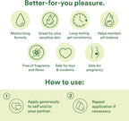 Good Clean Love BioNude Ultra Sensitive Personal Lubricant, Hypoallergenic Unscented & Unflavored Water-Based Lube, Safe for Adult Toys & Condoms, Intimate Wellness Gel for Men & Women, 3 Oz