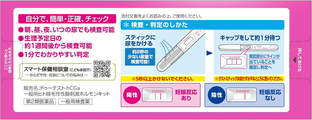 Pregnancy Test Kits 2 uses 2 units