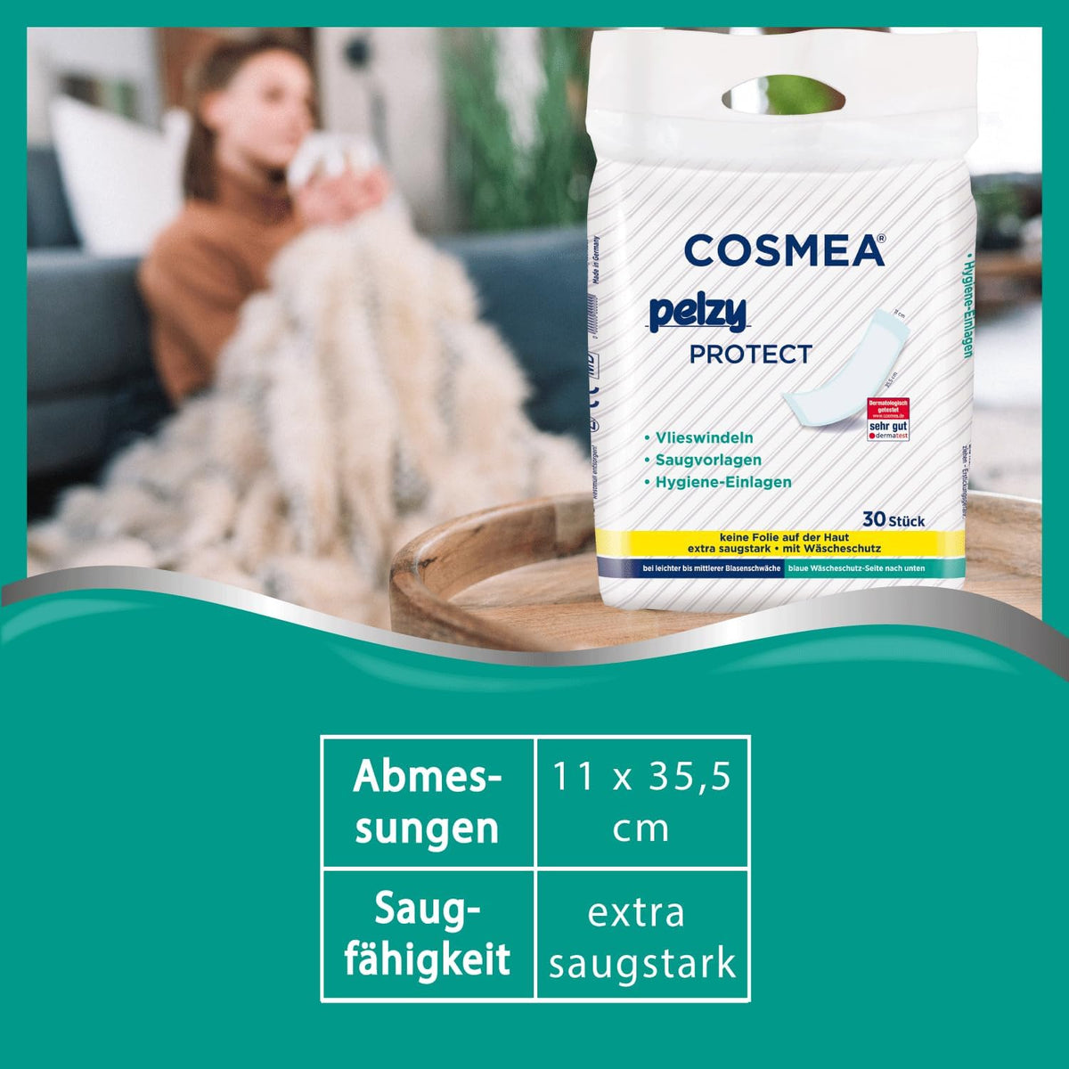 cosmea Bed Protectors Postpartum 30 pieces