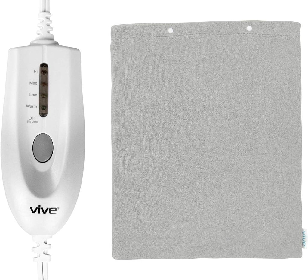 Vive Moist Heating Pad - Electric Heated Warming Hot Wrap for Heat Therapy