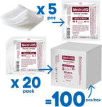 Medrull Wound Dressings and Gauze Sterile 10 cm 5 pieces