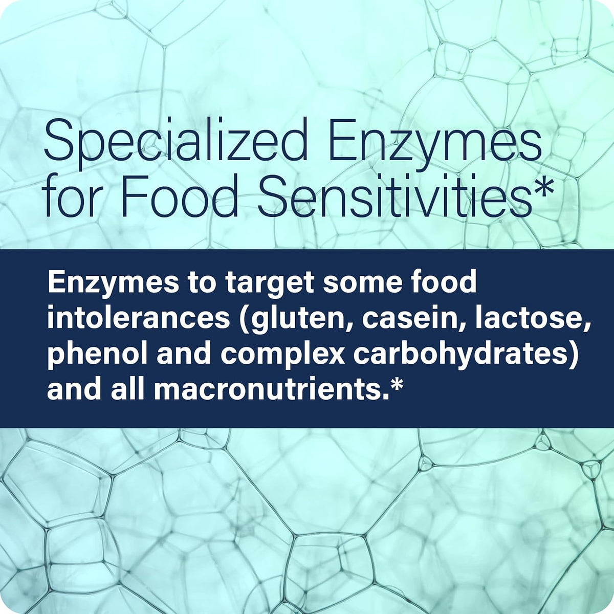 Enzyme Science Intolerance Complex - Digestive Enzyme Supplement for Women & Men, Enzymes for Digestion, Gut Health & Food Intolerances, Targets Gluten & Lactose, Helps Gas & Bloating, Vegan - 90 Caps