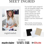 Ingrid & Isabel | Basics Postpartum Compression Leggings | Postpartum Leggings for Tummy Control & Support