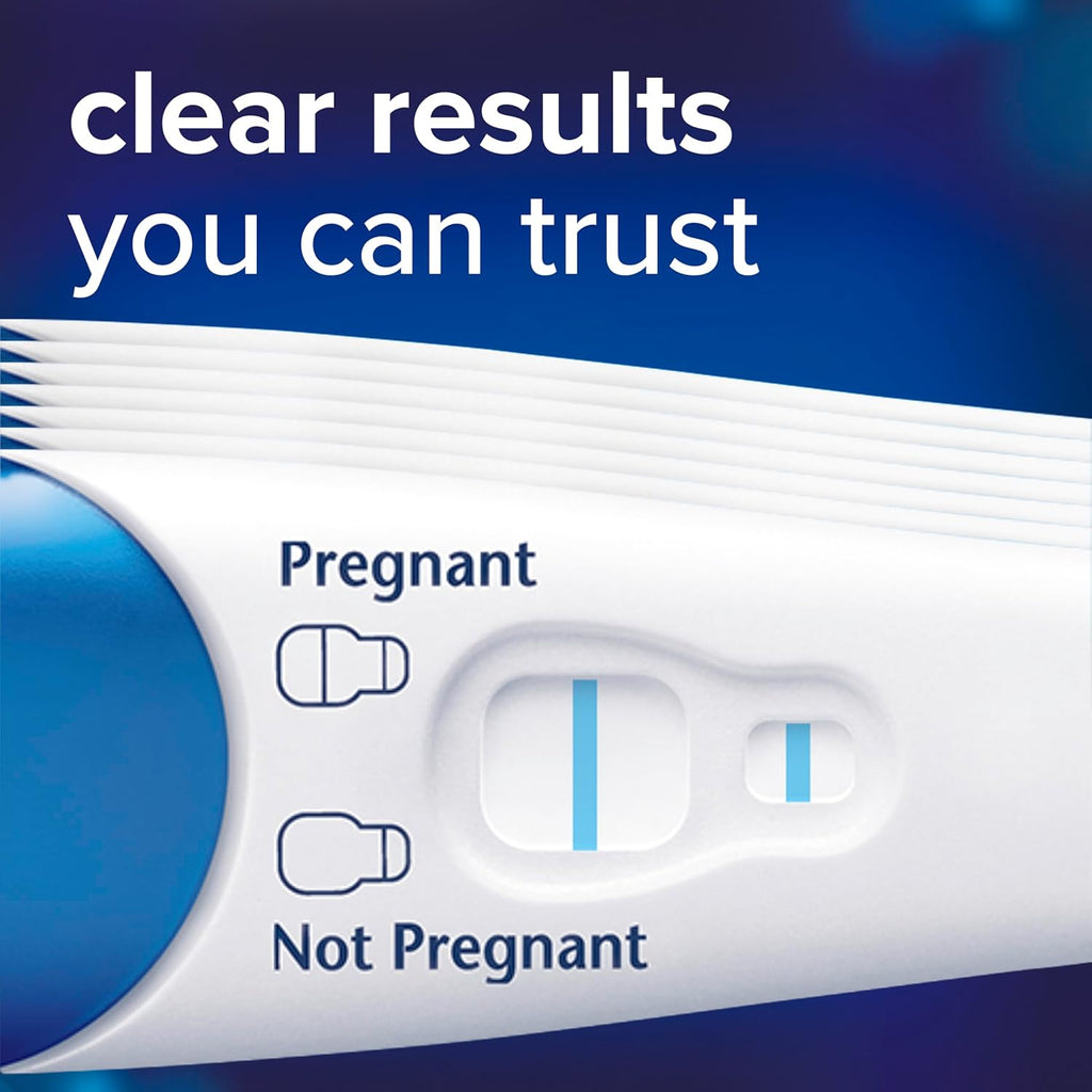 Clearblue Pregnancy Test, Ultra Early Detection (10 mIU/ml) Value Pack, Results 6 Days Early, 99% Accurate Results, 7 Tests