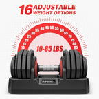Adjustable Dumbbells Set for Home Gym