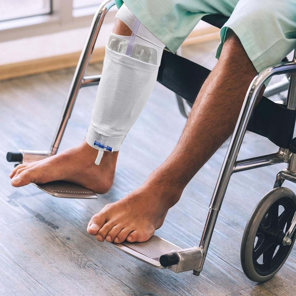 leg bag holder catheter leg bag extendable leg bag urinary incontinence holder catheter accessories catheter sleeve attachment catheter bag incontinence catheter bag
