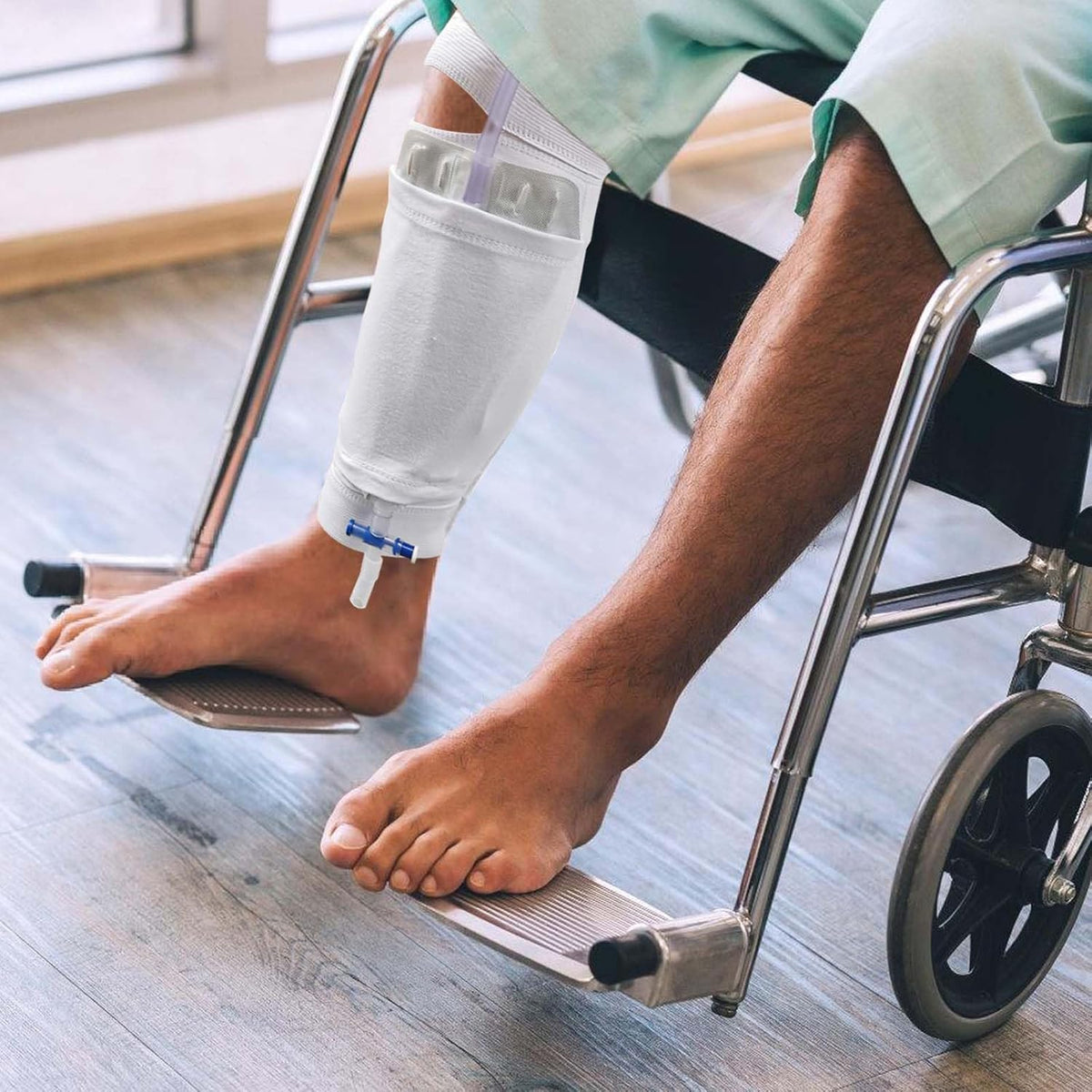 leg bag holder catheter leg bag extendable leg bag urinary incontinence holder catheter accessories catheter sleeve attachment catheter bag incontinence catheter bag