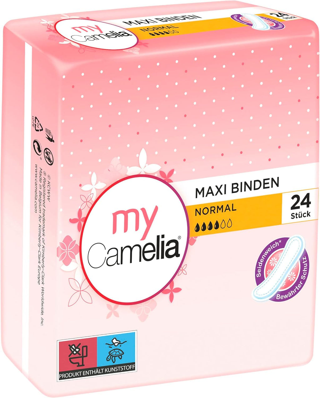 Camelia Sanitary Pads 24 pieces