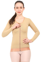 Post Liposuction Medical Compression Garment for Women || MODERATE COMPRESSION || Breast and 360 Degree Abdomen Compression | Surgical Recovery Supporter
