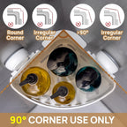 Shower Grab Bars & Corner Shower Caddy