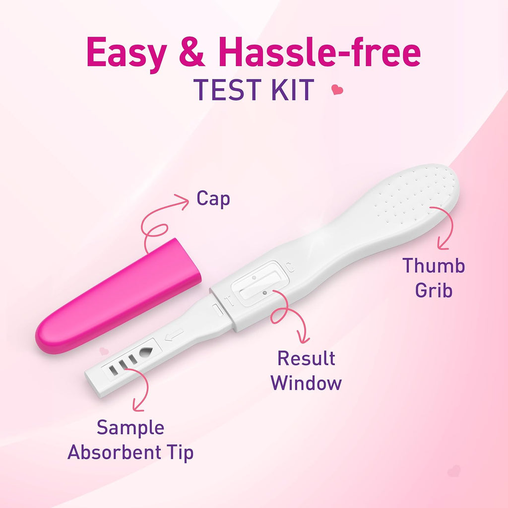 Prega News Advance, HCG Home Pregnancy Test, Midstream Urine Test Kit, One Step Pregnancy Test, Easy to Use, Accurate Result in Just 3 Minutes x Pack of 1 (2)