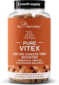 Natural VITEX Pure 400 MG Chasteberry Dietary Supplements 60 capsules