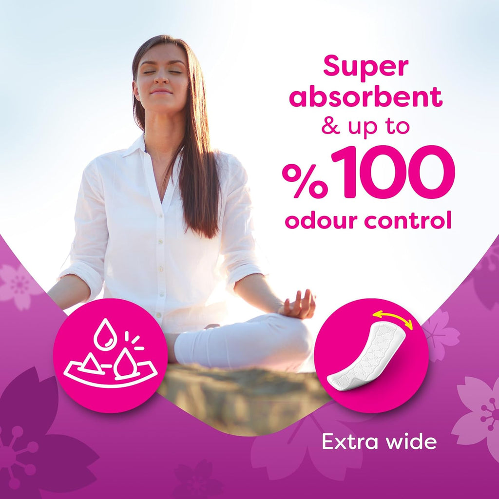 Panty Liners Fragrance-Free 64 pieces