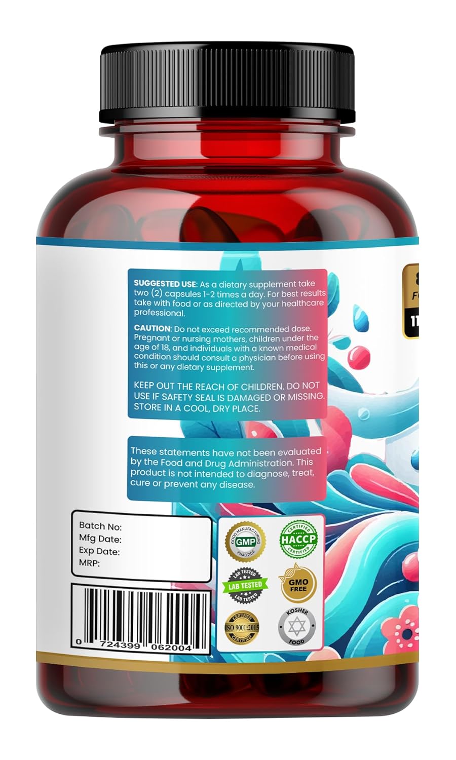 Humming Herbs UTI Wellness Essence 1100mg - Advanced 8-in-1 Urinary Tract Support Formula with Cranberry, D-Mannose, & Probiotics - Promotes Bladder Health & Immunity