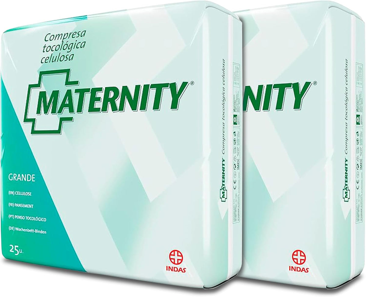 DOUBLE MATERNITY COMPRESS (50 Count (Pack of 2))