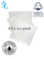 Sterile Gauze Swabs - 10x10cm, 12ply, (10 Packs) (5pcs per pack), Absorbent Cotton Wound Dressing, First Aid, Home Use,