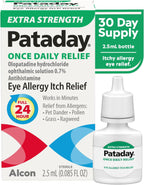 PATADAY Once Daily Relief Extra Strength 2.5ml, Clear, 1 pack