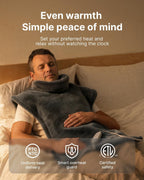 RENPHO Heating Pad for Back, Christmas Gift for Women, FSA Eligible HSA