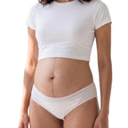 Pregawear Maternity Panty| Disposable Period Panties| Postpartum Underwear| Heavy Flow & Rash Free Periods| Leak Proof Pads After Delivery| Overnight Protection|Toxic Free| (Pack of 5 - L)