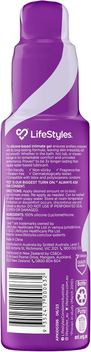 LifeStyles Luxe Long-Lasting Silicone Lubricant 100ml