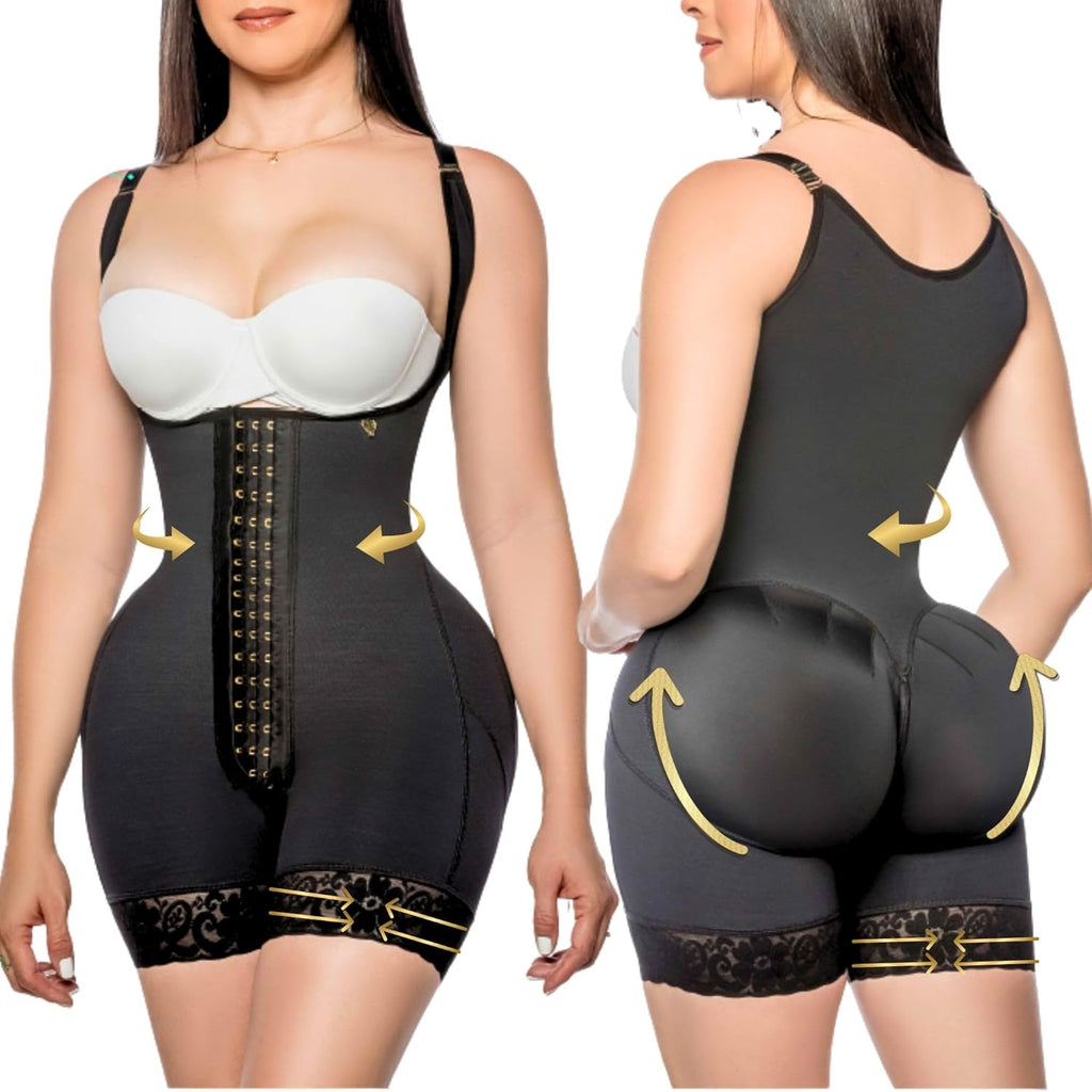 Colombian Shapewear Faja, Bodysuit Stage 2 Post-Surgery, BBL, Lipo 360, Tummy Tuck, Luxury Compression.