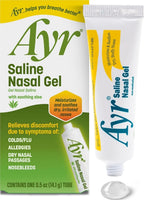 Ayr Saline Nasal Gel, With Soothing Aloe, 0.5 Ounce Tube (Pack of 1)