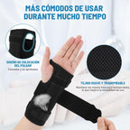 Carpal Tunnel Wrist Brace with 1 Splints 2 Support Bars and Soft Thumb Opening, Orthopedic Wrist Brace for Sprain Arthritis - Tendonitis Wrist Brace for Men and Women (Right)