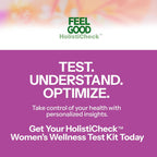 Feelgood HolistiCheck™ Women's Wellness Test, at-Home Sample Collection Kit