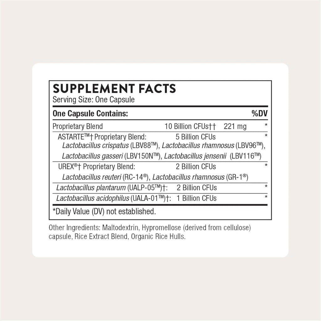 Probiotic Supplements