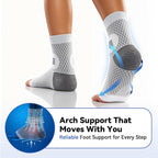3 Pairs Neuropathy Socks for Women & Men, Toeless Compression Socks