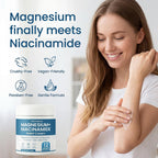 Magnesium Niacinamide Relief Cream - Topical Magnesium Chloride Cream for Joints, Legs & Feet with Arnica & Boswellia - Lightweight, Non-Greasy Formula - 4 oz(1 Pack)