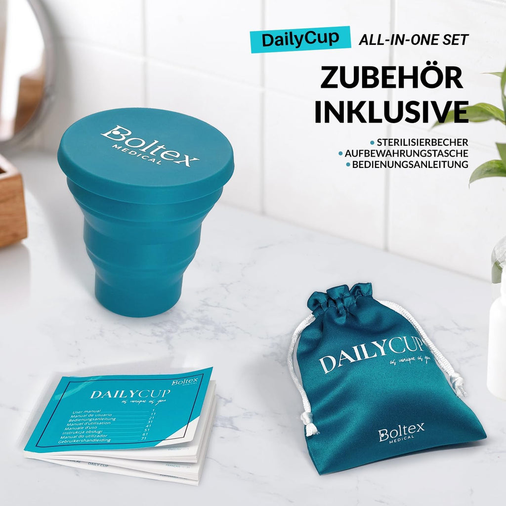 Daily Menstrual Cups and Discs Sterile