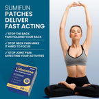 Sumifun 4% Lidocaine Pain Relief Patches 30 Count(Pack of 1) | Maximum Strength Numbing Gel Patch for Back Knee Neck Joint Ache Muscle Soreness Topical Analgesic