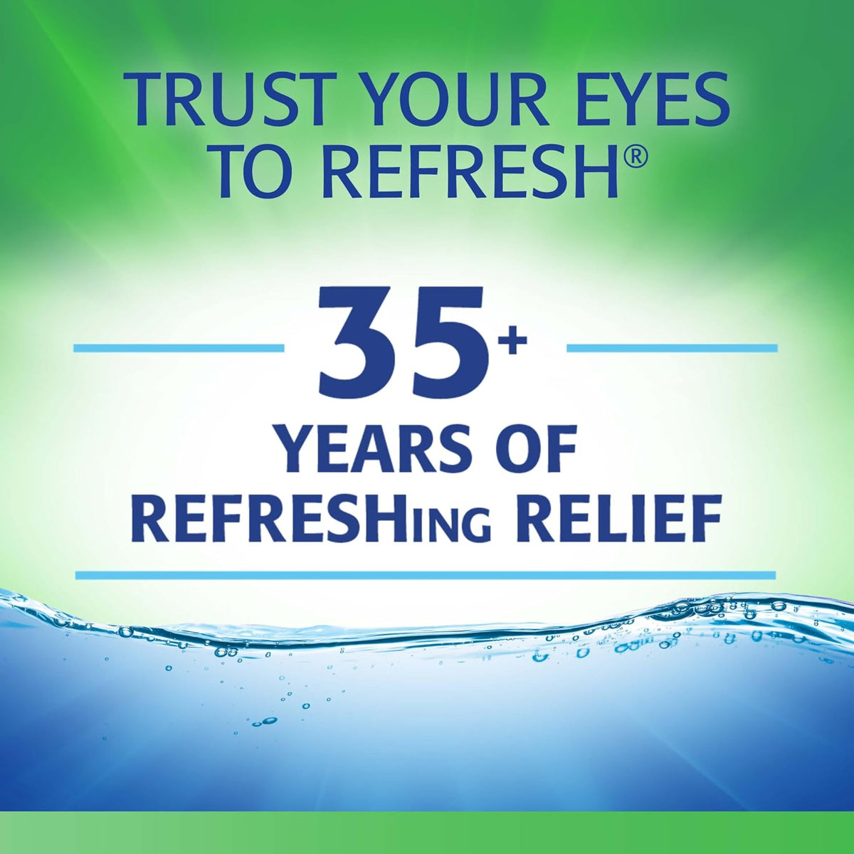 REFRESH TEARS PF Preservative-Free Artificial Tears Lubricant Eye Drops, 0.33 fl oz (10 mL)