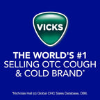 Vicks VapoRub Advanced Plus, Powerful Cough Suppressant, Topical Chest Rub & Analgesic Ointment, Medicated Vapors, Fast Cough Relief, 2.82oz x 2