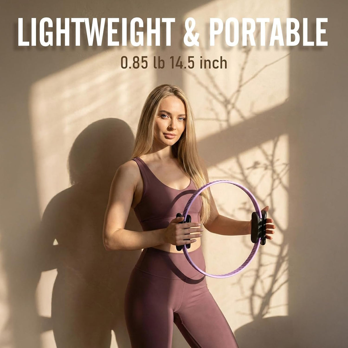 JKSHMYT Pilates Kit, Pilates Ring and Equipment for Home Workouts Set