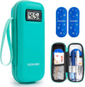 YOUSHARES Insulin Cooler Travel Case, Peptide Travel Case with Temp Display | Insulated Medicine Cooling Bag with 2 TSA Approved Ice Pack, Medication Pens Diabetic Supplies Storage for Travel & Daily Use