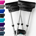 Vive Premium Crutch Pads & Hand Grips - Comfortable, Breathable | Machine Washable Padding - Moisture Wicking & Odor Reducing Pillow Accessory Covers for Adult & Youth Walking Crutches