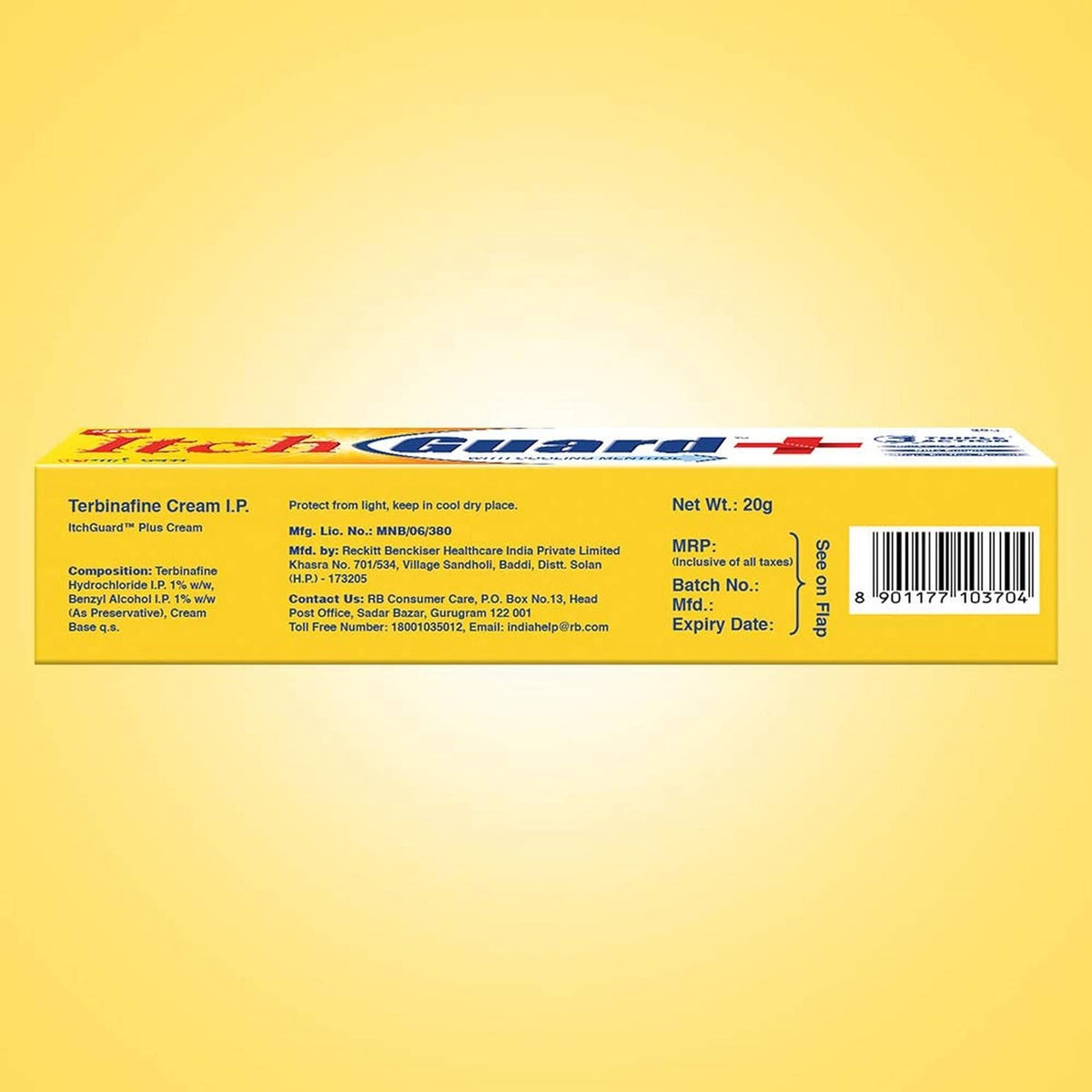 Itch Guard Plus - Tube of 20g Cream