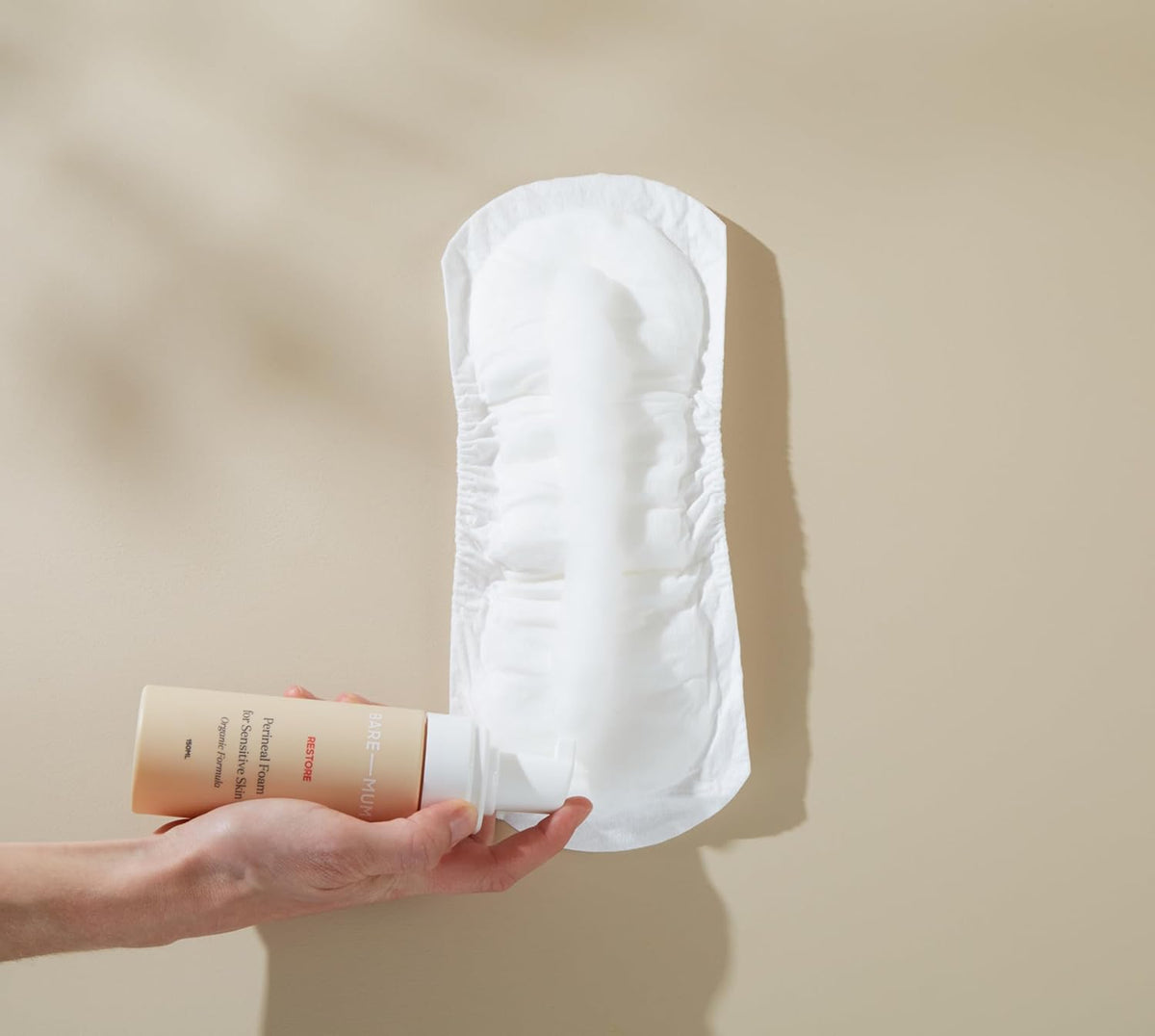 Bare Mum Herbal Infused Postpartum Pads 10-Piece