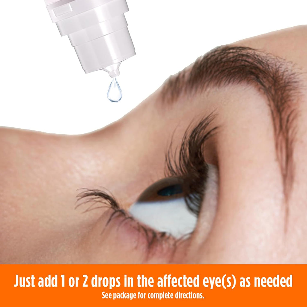 Blink Triple Care Preservative Free Lubricating Eye Drops - Clinically Proven 3-in-1 Relief for Dry Eyes with Hyaluronic Acid & Lipid Nano-Emulsion, Up to 10 Hours of Relief