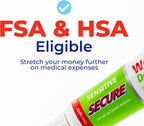 Secure Sensitive Denture Adhesive Cream, Zinc Free Denture Glue, 1.4 oz | Aloe Vera & Myrrh to Nourish Your Gums - Uppers, Lowers & Partials - Waterproof & Zinc Free - Less Adhesive, More Hold