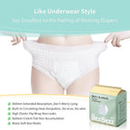Disposable Period Underwear for Women S/M, 360° Leak Proof Period Panties for Heavy Flow, Overnight Postpartum and Incontinence, Odor Control, Breathable, Comfortable & Secure, 6 Count
