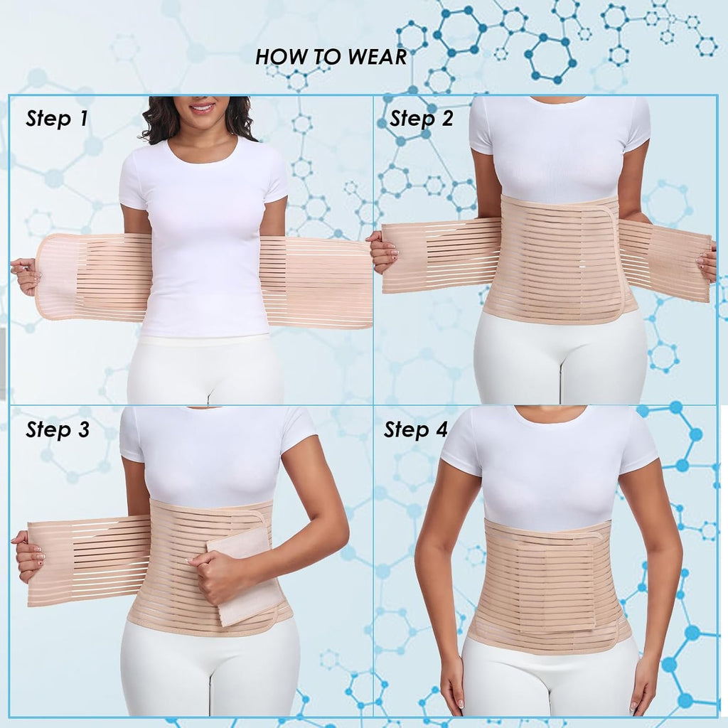 Postpartum & Post Surgery Abdominal Binder. Postpartum Belly Band