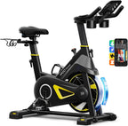 YPOO Exercise Bike Adjustable Magnetic Resistance 330LBS,APP Courses